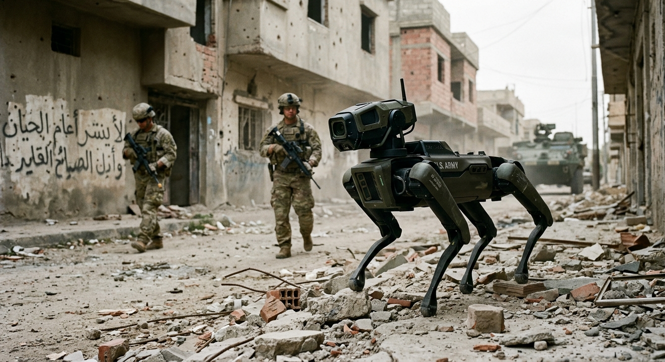 Robot Dog Andrew Bernas